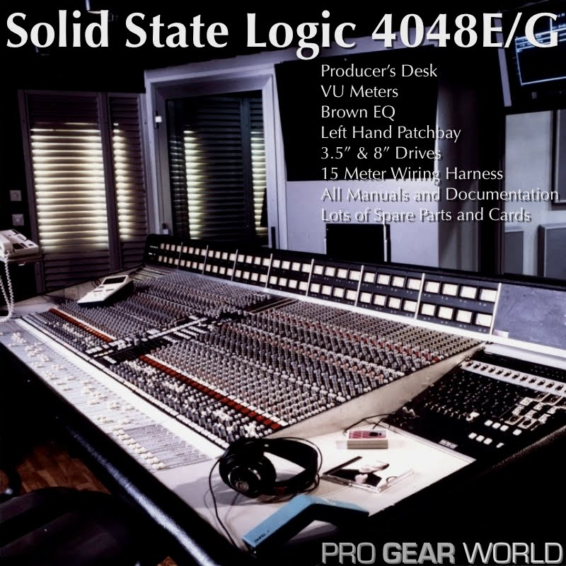 Pro Gear World Blog Ssl 4048e G Console For Sale