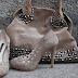 DIY studded bag