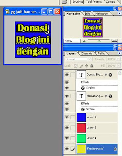 Cara membuat banner Blog