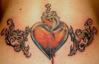Female Tattoos With Image Lower Back Tattoo Designs Special Lower Back Heart Tattoo Gallery Picture 2