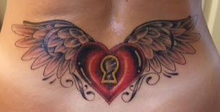 Female Tattoos With Image Lower Back Tattoo Designs Special Lower Back Heart Tattoo Gallery Picture 3