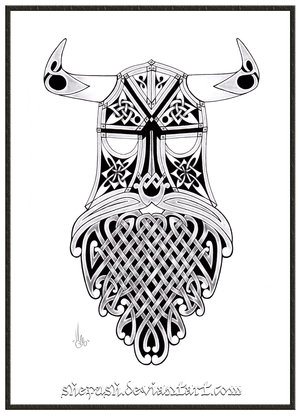 Celtic Viking Tattoo Design Picture 1