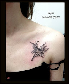 Flower Tattoo Chest Tattoo Pictures With Fairy Tattoo Designs With Image Chest Fairy Tattoos For Female Tattoo