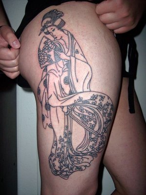 justin bieber tattoo thigh. Thigh Japanese Tattoos Picture