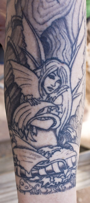 dragon tattoos for men on arm. Cute Fairy Tattoos Arm Tattoo