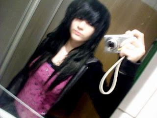 Emo Hair Styles With Image Emo Girls Hairstyle With Long Black Emo Hair Picture 9