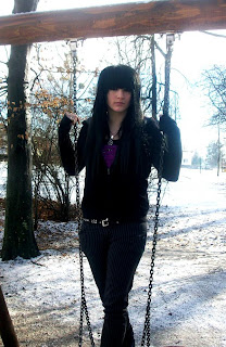 Emo Hair Styles With Image Emo Girls Hairstyle With Long Black Emo Hair Picture 8