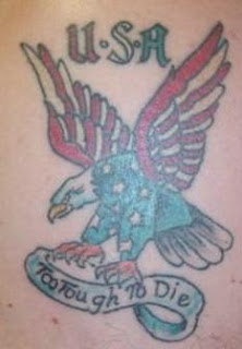 USA Patriotic Tattoo Design