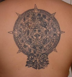 Backpieces Aztec Tattoo Design