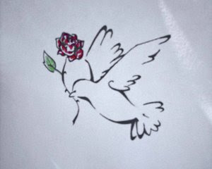 Dove Neck Tattoo