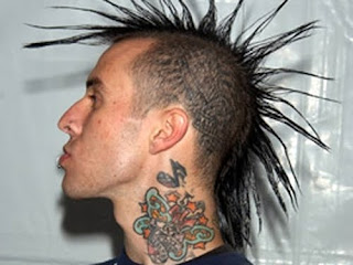 Travis Barker Hair Styles With Fanned Mohawk Hairstyles 10
