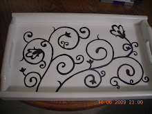 White Serving Tray