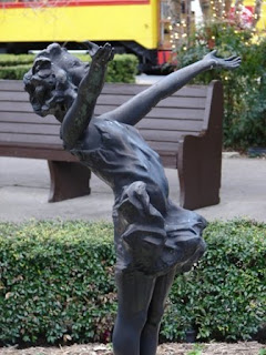 This statue reminded me of me as a child... can't understand why???