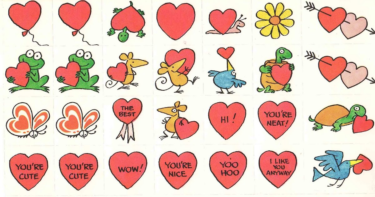 Vintage Kids' Books My Kid Loves Jack Kent's Valentine Sticker Book
