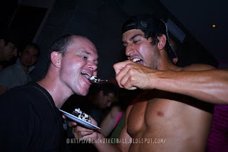 behind the tball: Johnny Castle...