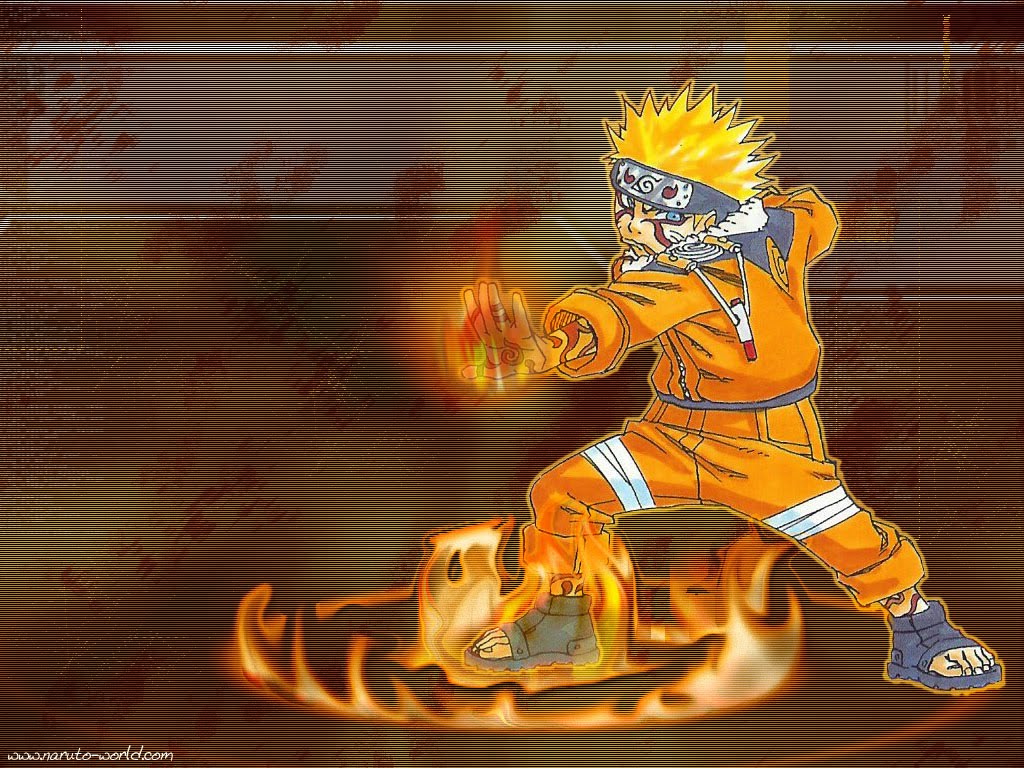 ANIMATIONS COLLECTION: Naruto Uzumaki Hokage Wallpaper