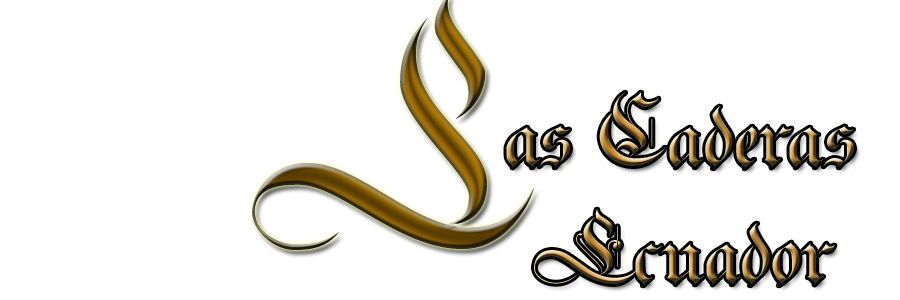 Letras LasCaderasEcuador