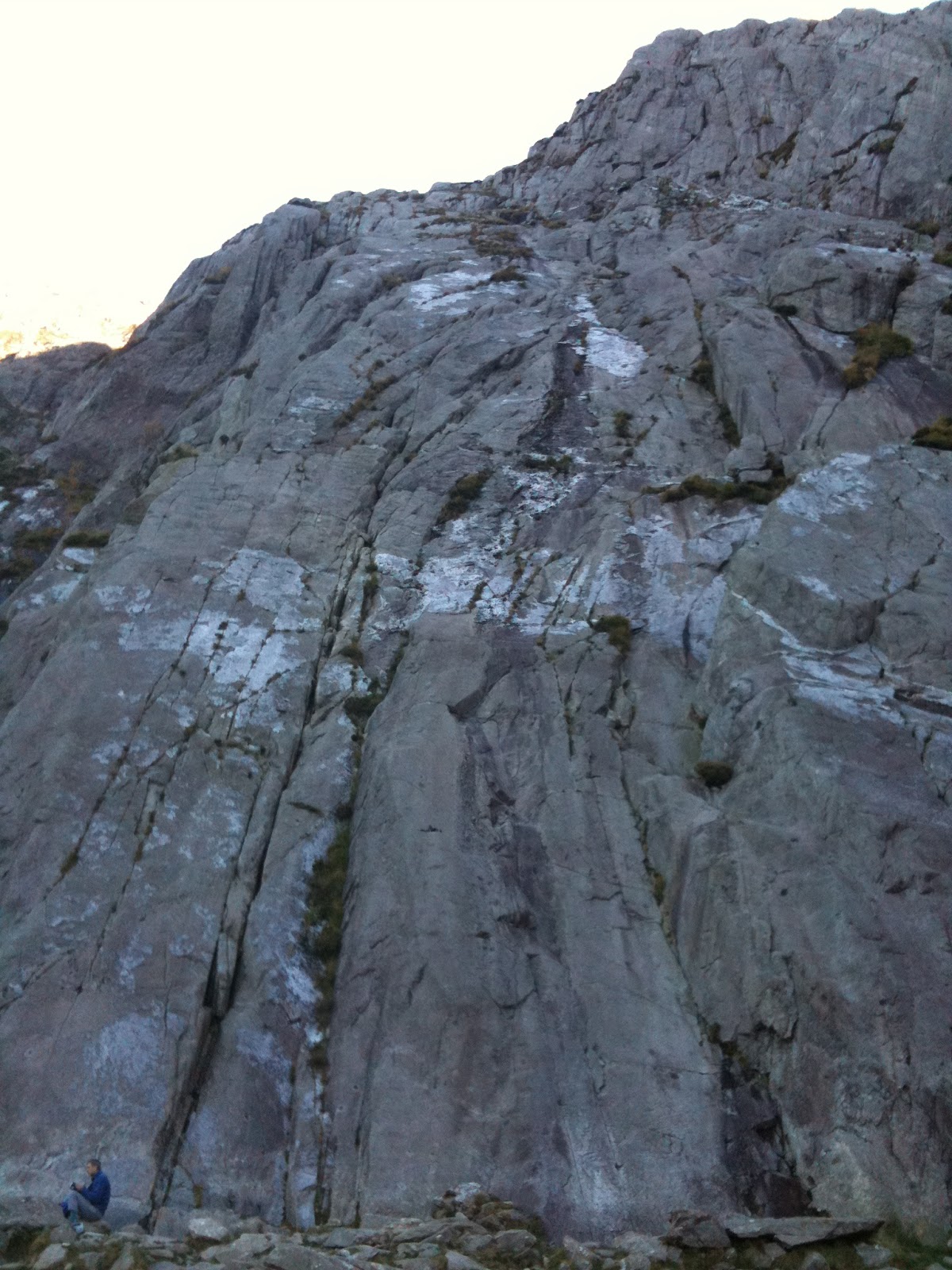 Climbing, Mountaineering, Running & Cycling Idwal Slabs, Ordinary Route