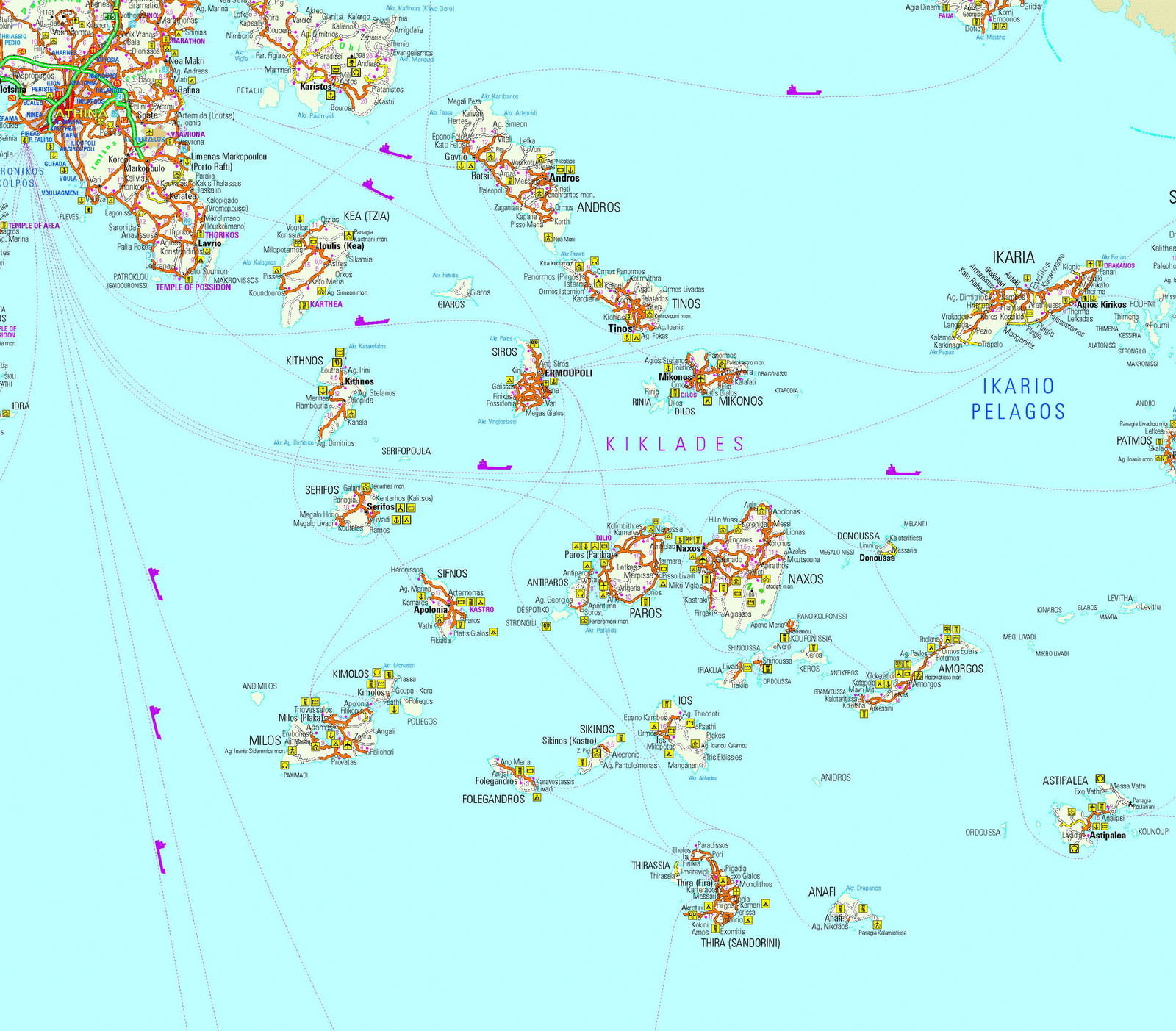 syros map