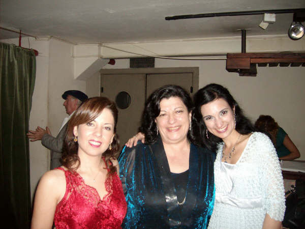 LAURA BJELIS, MARTA DELAGE Y MARIANELLA MELO CARDUS