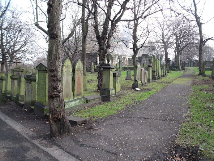 Old, moss covered cemetaries and graveyards--everywhere.