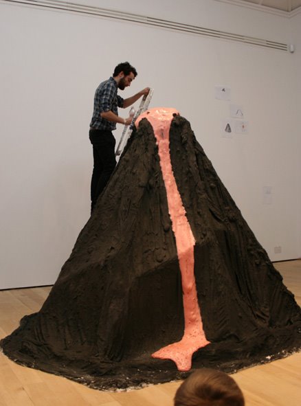 The anti-climactic eruption of The Volcano Will Blow