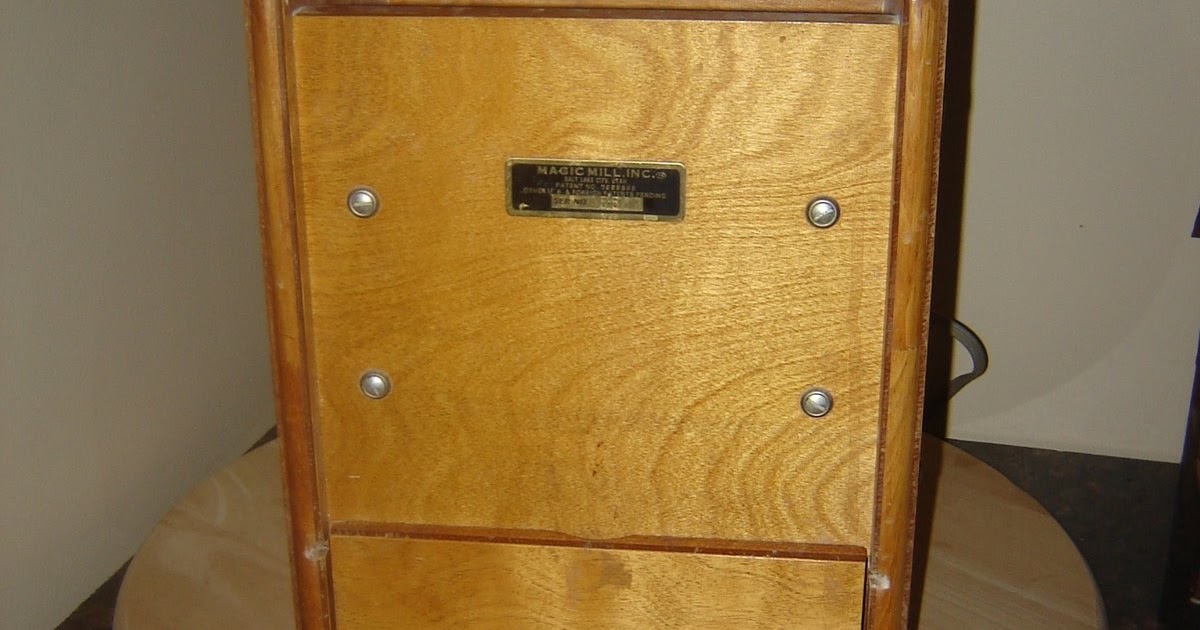 Prepared LDS Family Wood Magic Mill with stone Grinder