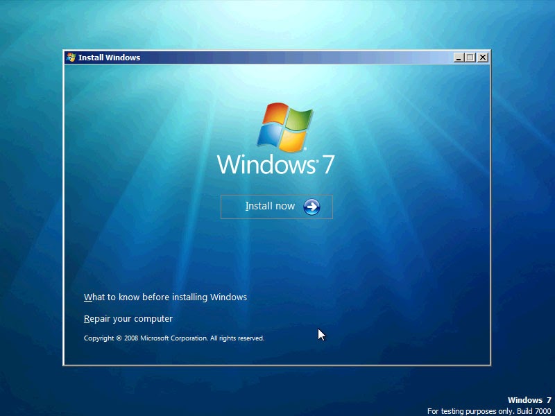 Some Life Blog Windows 7 Beta Install on VMWare 64bit