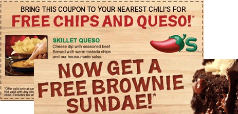 Chilis Free Queso