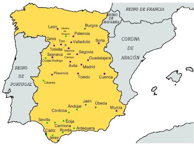 ¿Es la decadencia de Castilla una de las principales causas del debilitamiento de la nación española? Localizacion+movimiento+comunero