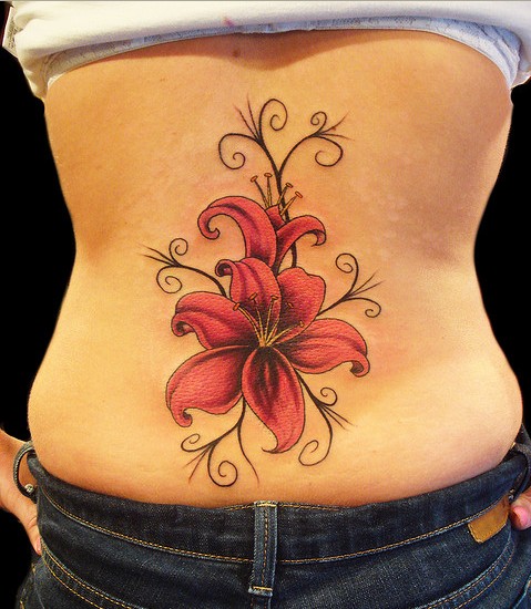 Phoenix Bird With Orchid Flower Tattoo. The meanings of orchids are very Phoenix Bird With Orchid Flower Tattoo. The meanings of orchids are very