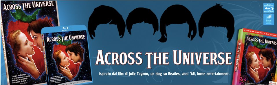 Across The Universe - DVD e Blu Ray disc