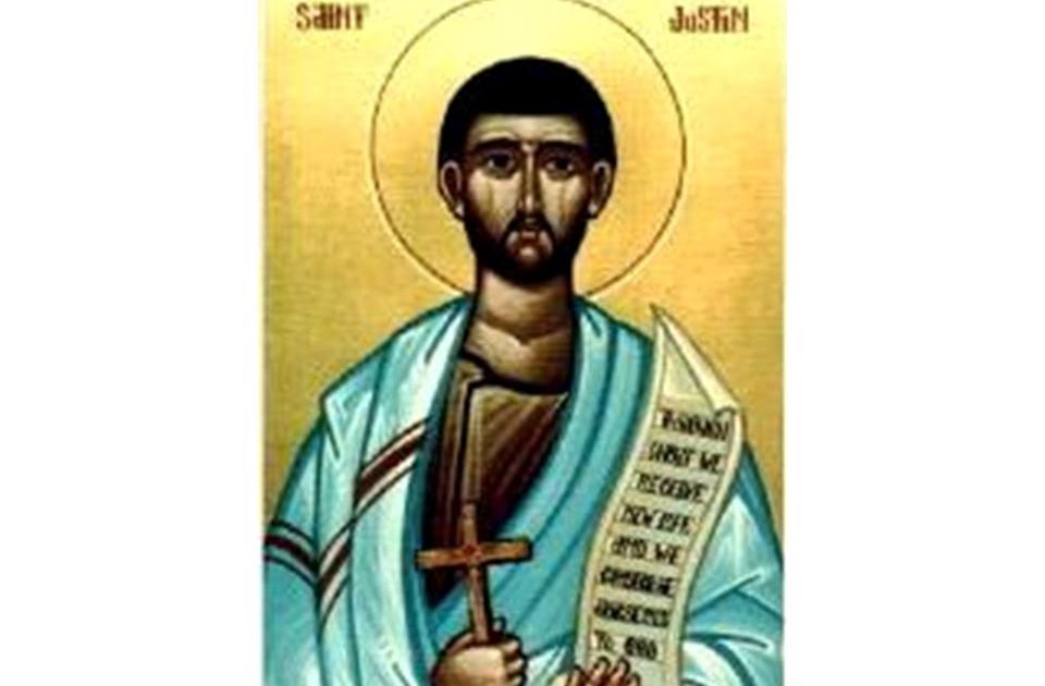 Saint Rita of Cascia St Justin Martyr Patron Saint of the Apologists