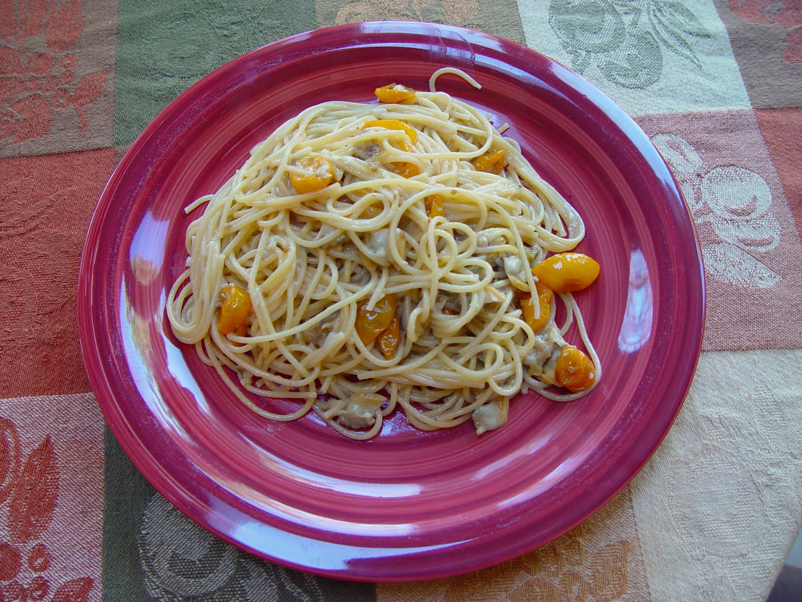 My Canadian Cook Recipe 34 Linguine with Baby Clams and Roasted