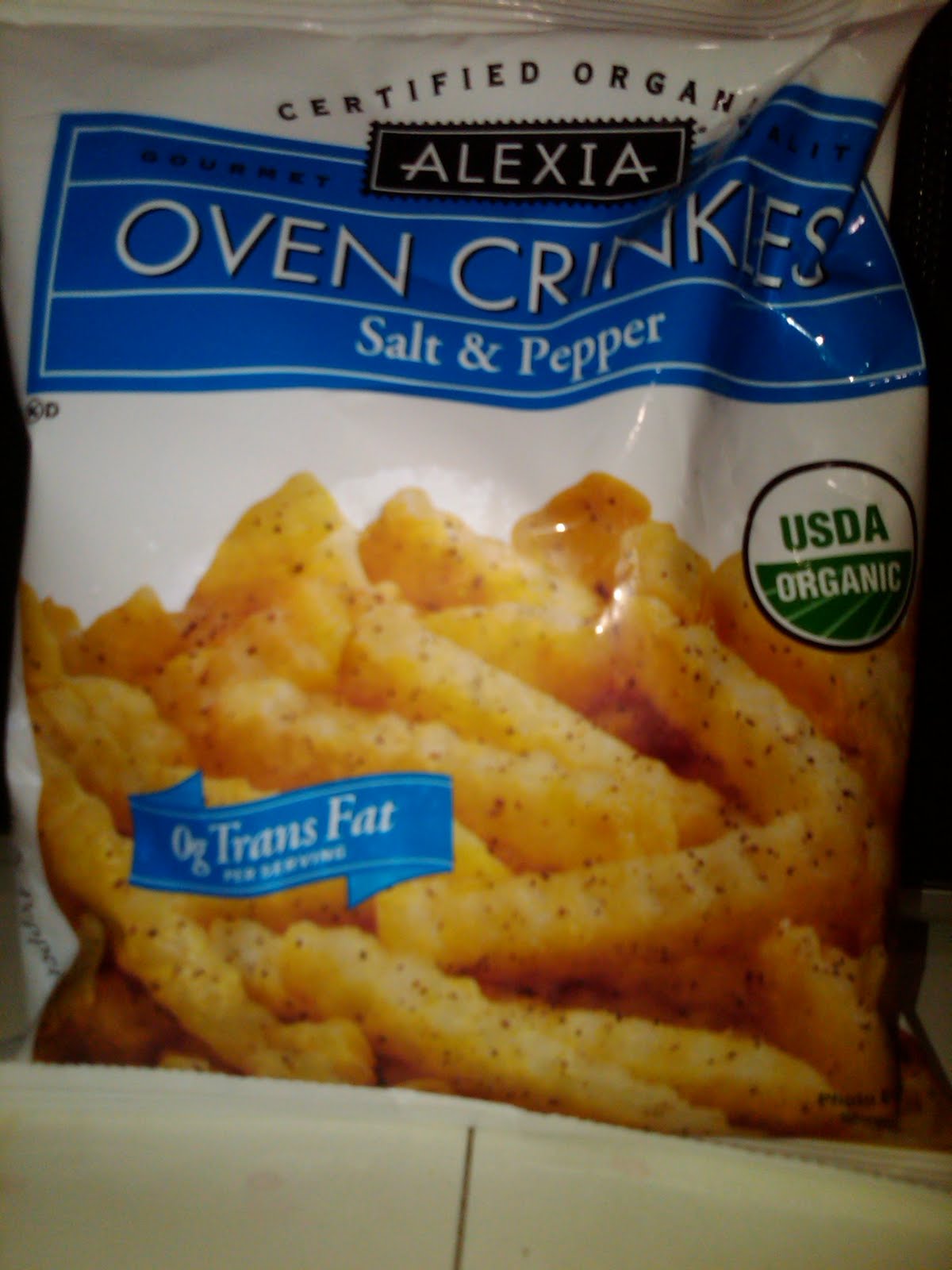 French Fry Diary French Fry Diary 117 Alexia Oven Crinkles Salt