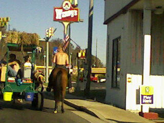 Dude on Horse