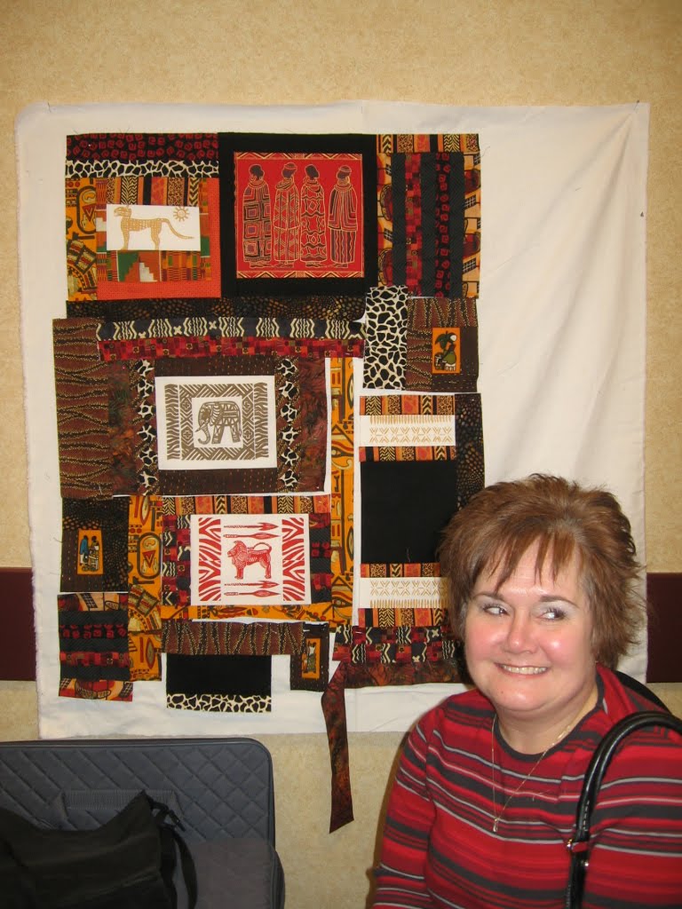 Kitambaa African Collage class in Winnipeg