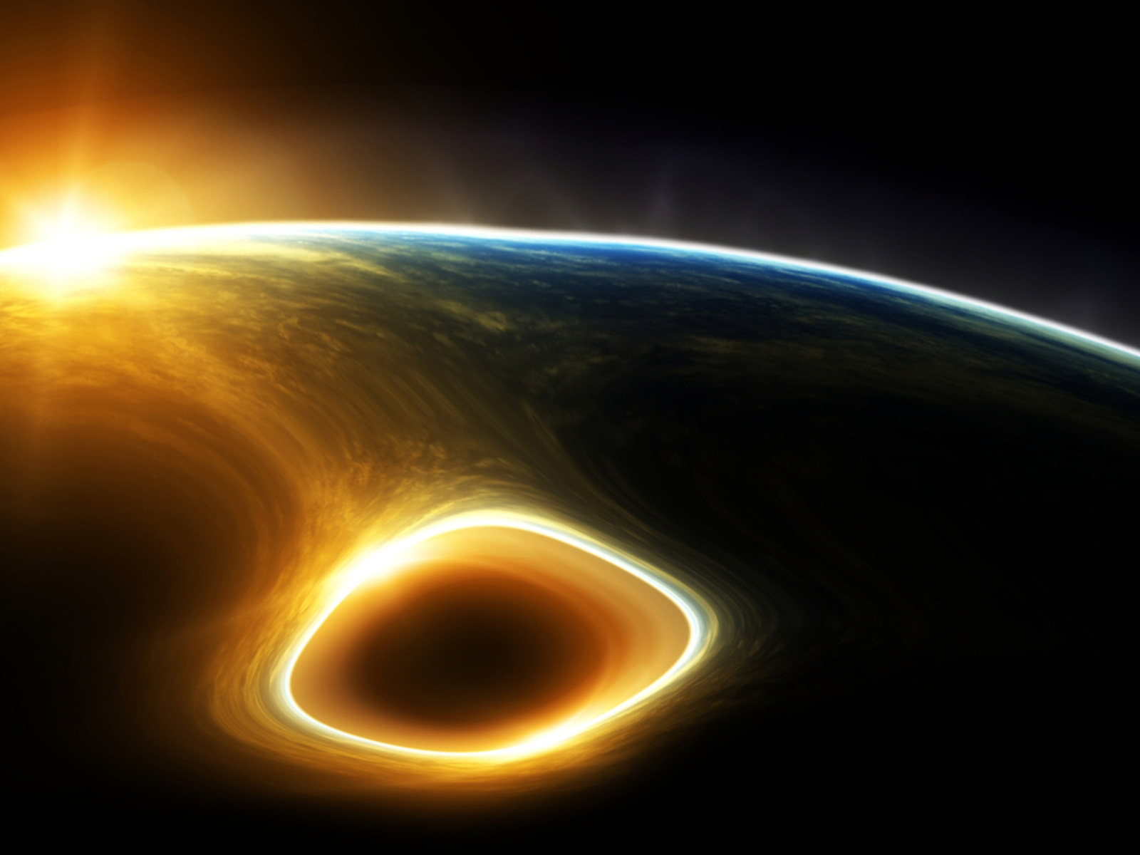 Sunrise from Space Sunrise from Space