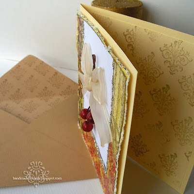 vintage Christmas card Victorian style