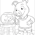 Pigi e os seus amigos - Desenhos para Colorir