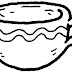 Chavena de Café para Colorir - Desenhos de loiças para pintar