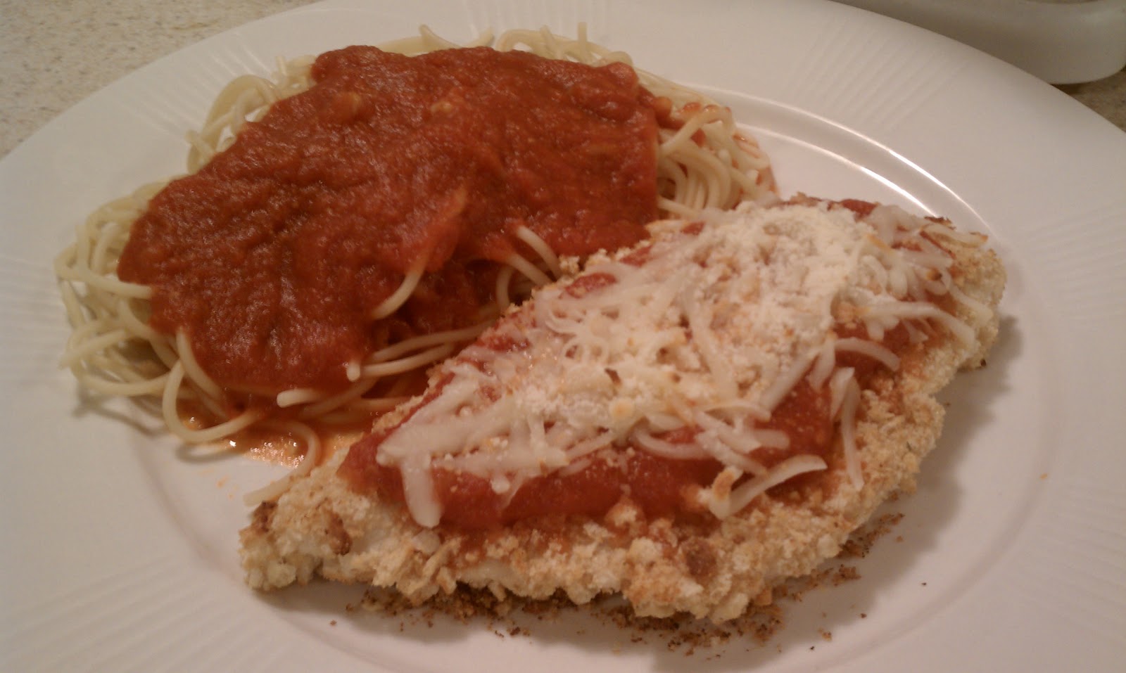 give this chicken parmesan
