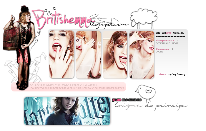 B R I T I S H E M M A • seu recurso brasileiro sobre emma watson