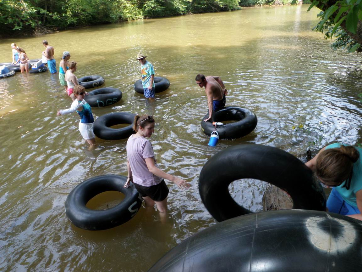Tubing on the Dan