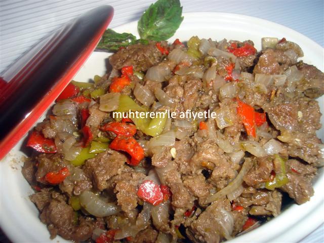 Muhterem�le Afiyetle SEBZELİ ET KAVURMA