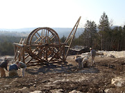 . inner courtyard, using the materials, techniques, and rules of the 13th . (ozark medieval )