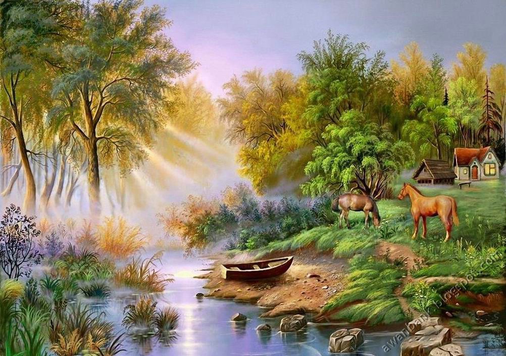 World Of Adam COOL NATURE PAINTINGS