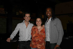 Chris, Kira & Victor after dinner