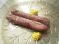 Salchichas de soja Salchichas de soja