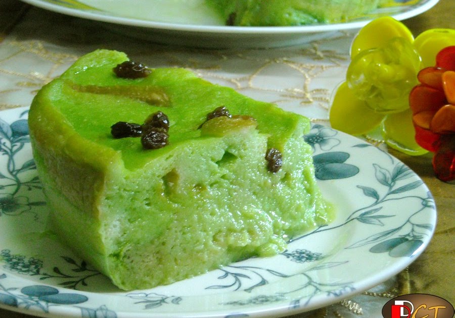 Dari Dapur Ct Puding Roti Pandan Kukus